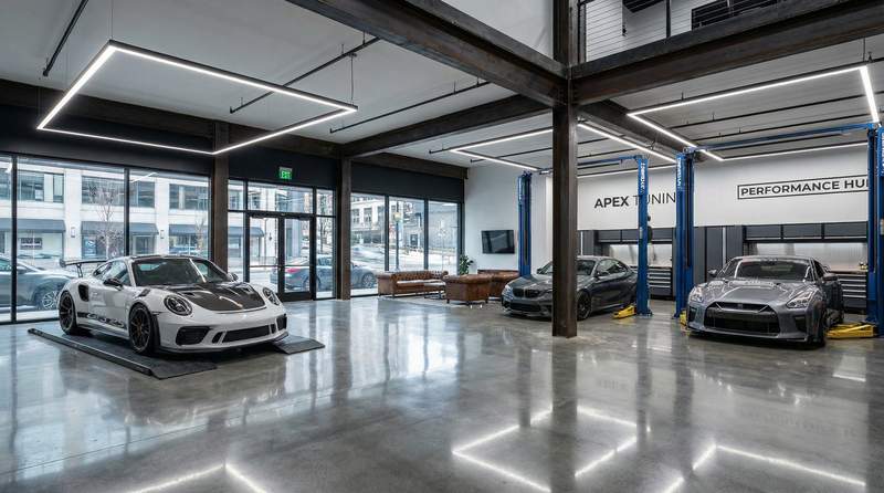 糖心汽车改装门店